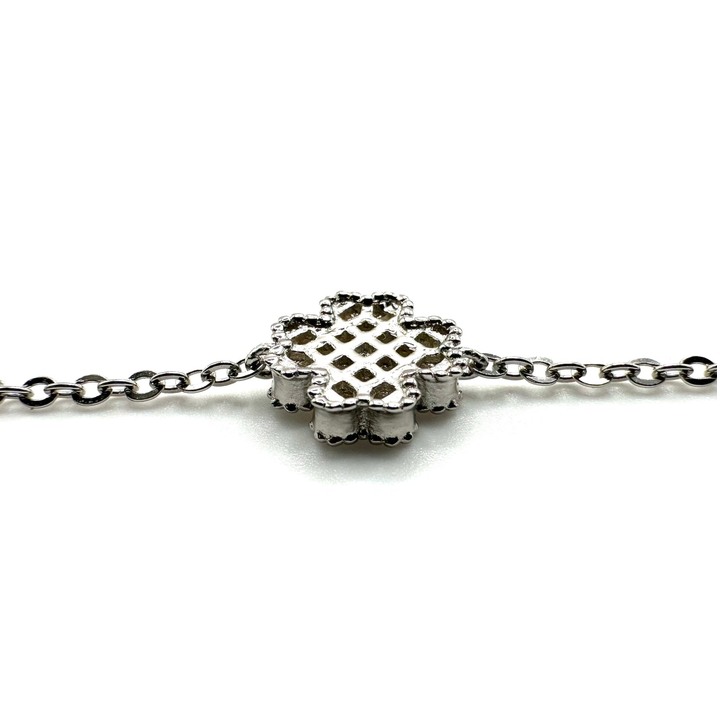 Moissanite Clover Bracelet